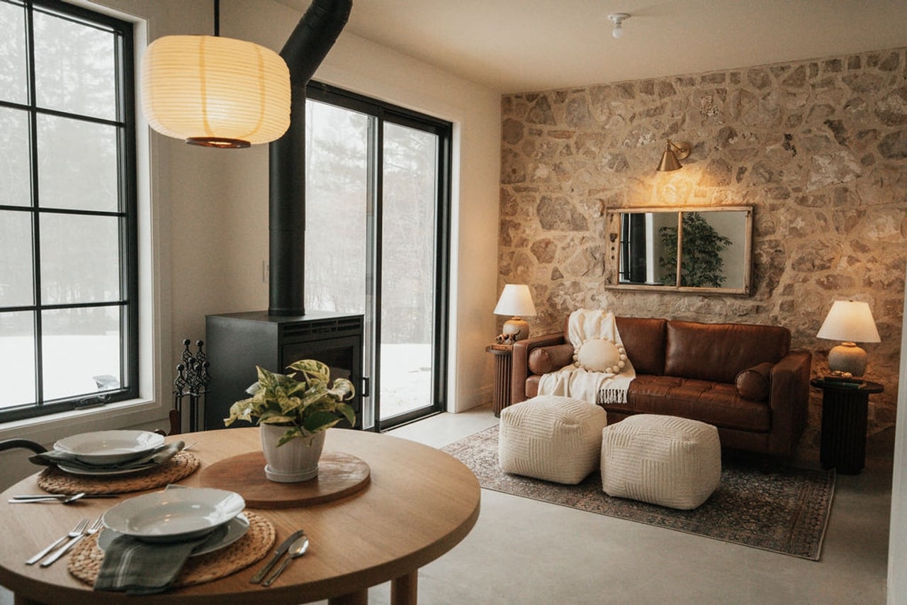 Fancy room inside a boutique hotel