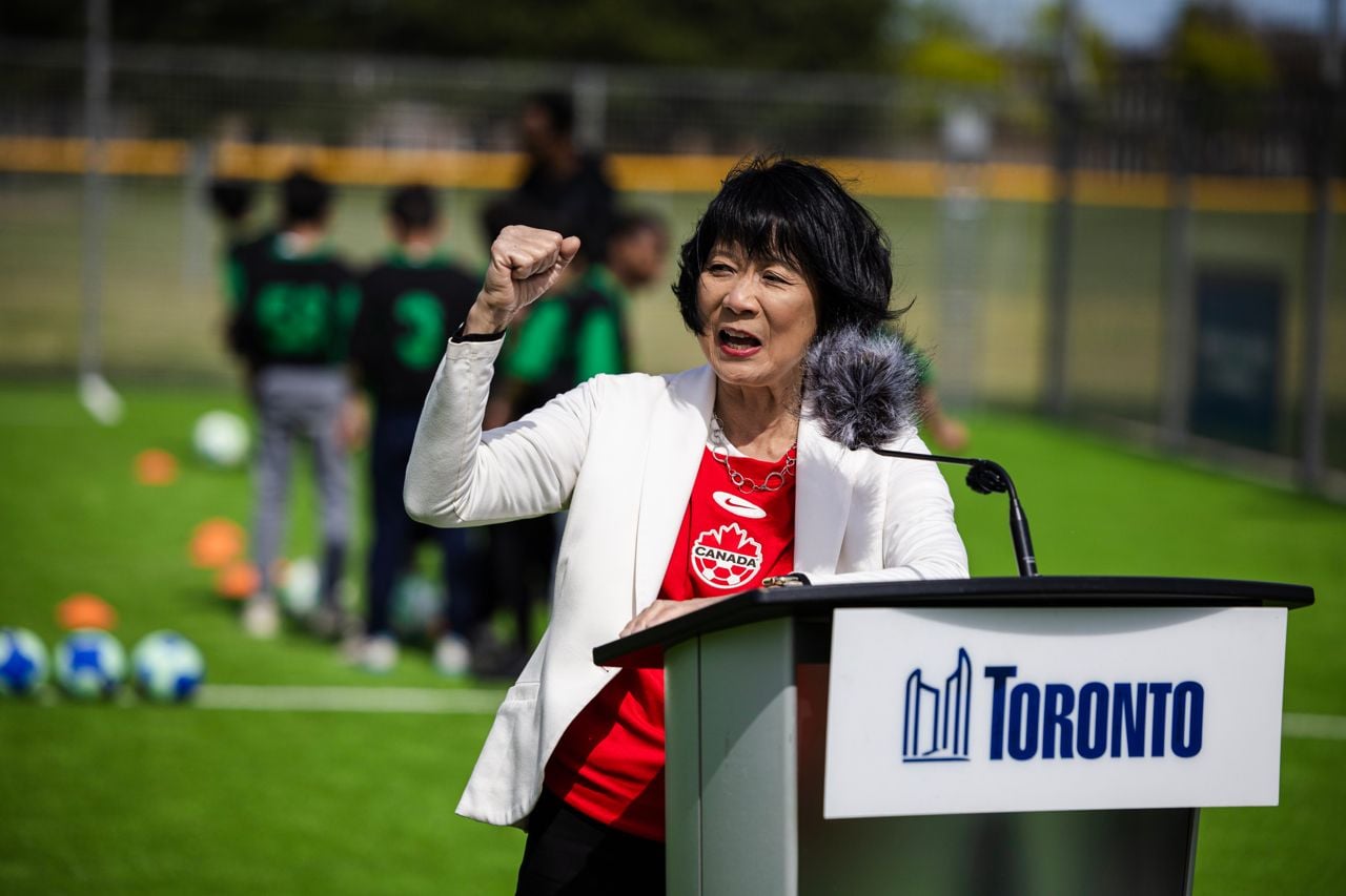 FIFA banned reusable water bottles at World Cup stadiums. Olivia Chow called the policy “a pure money grab”