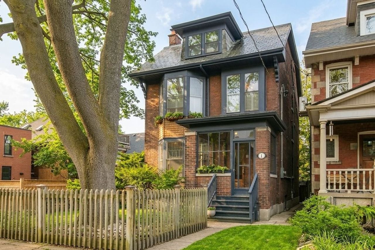 toronto-life-real-estate-high-park-swansea-algonquin-heritage-home-1 $1.9 million for a High Park house with an antique radiator and a butler's pantry