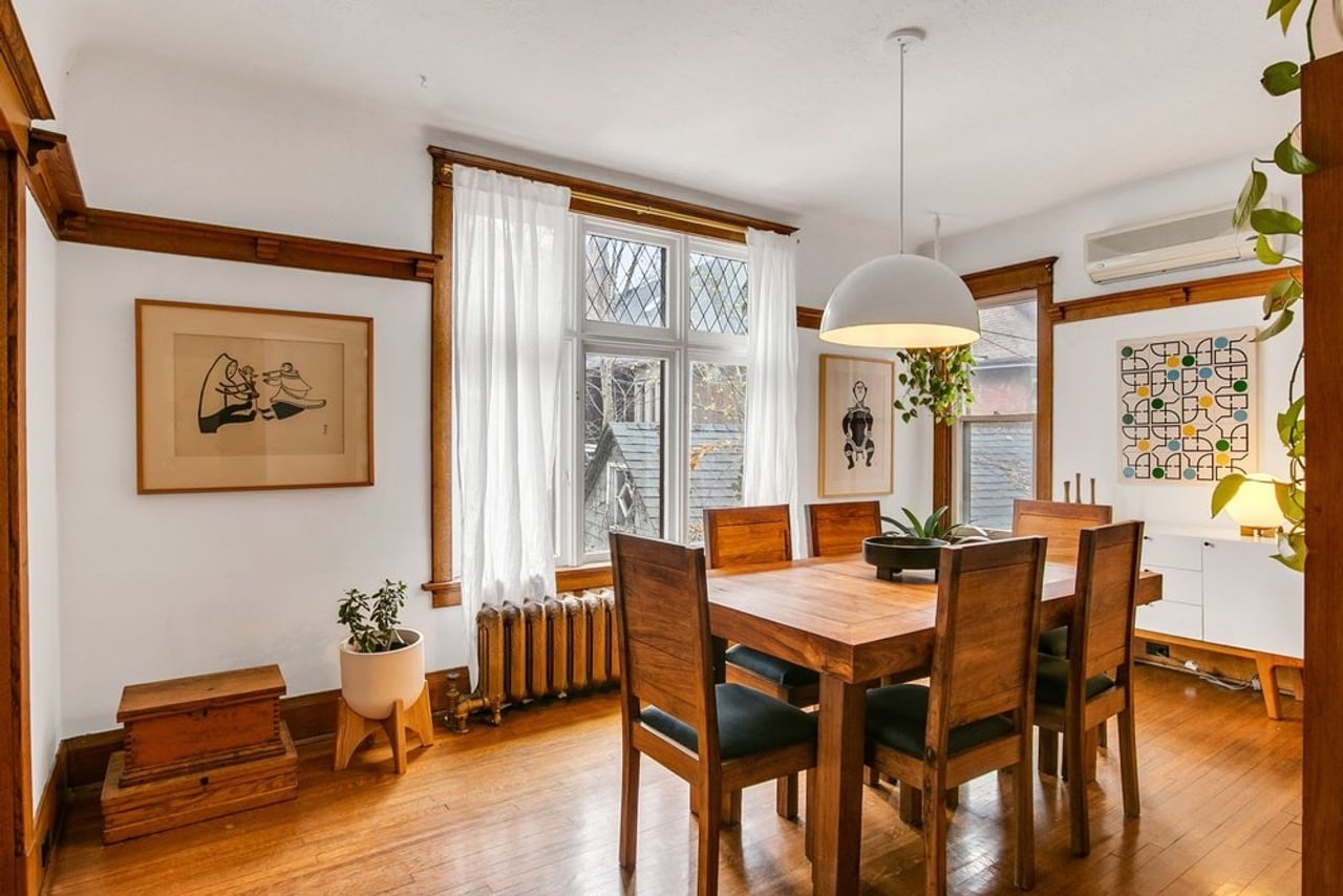 toronto-life-real-estate-high-park-swansea-algonquin-heritage-home-5 $1.9 million for a High Park house with an antique radiator and a butler's pantry
