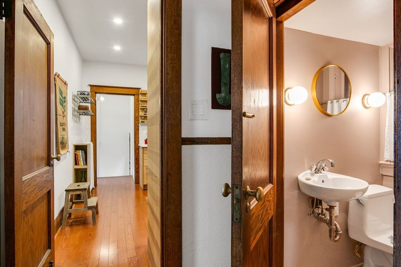 toronto-life-real-estate-high-park-swansea-algonquin-heritage-home-8 $1.9 million for a High Park house with an antique radiator and a butler's pantry