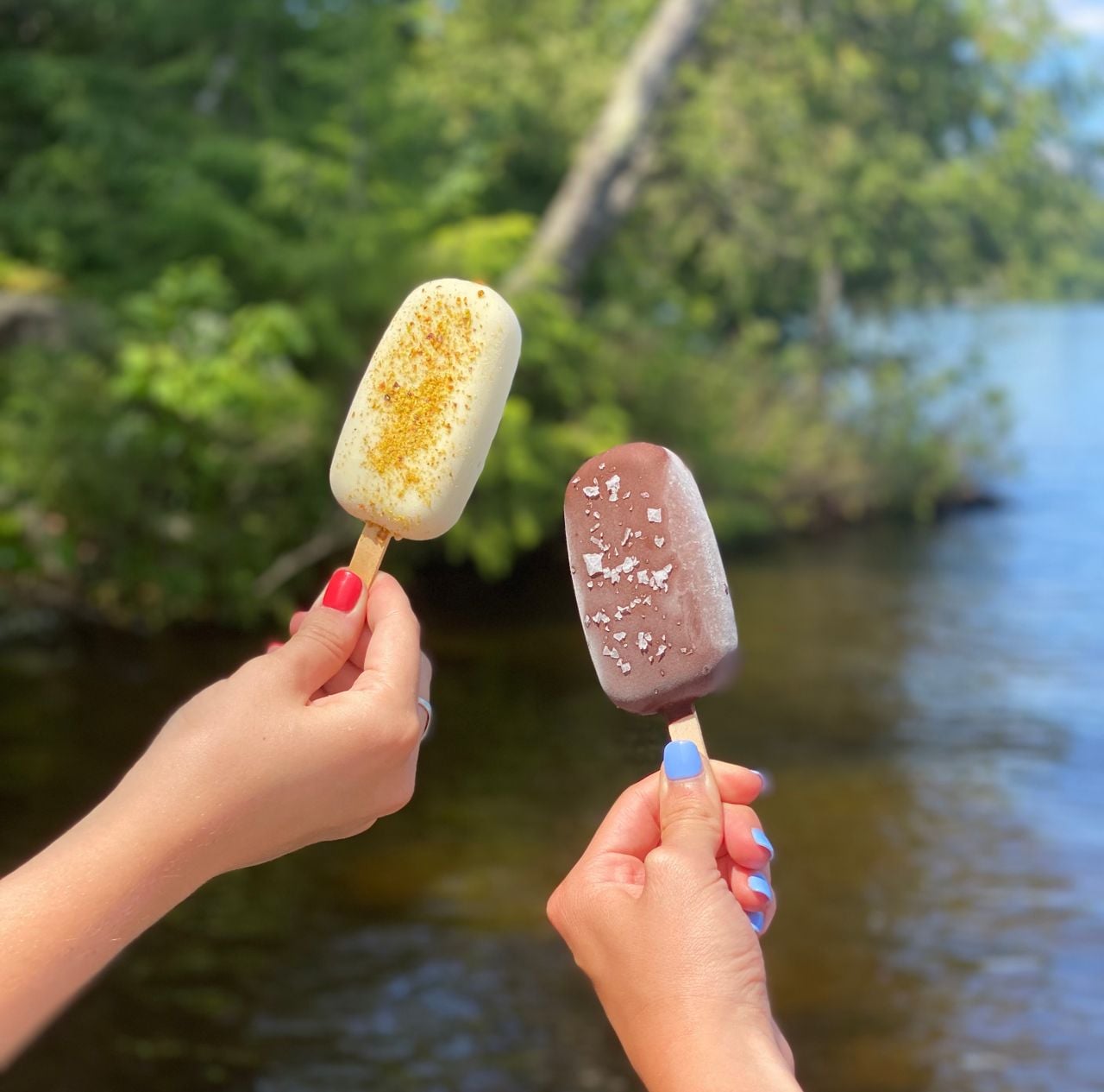 Two ice cream bars from Bar32