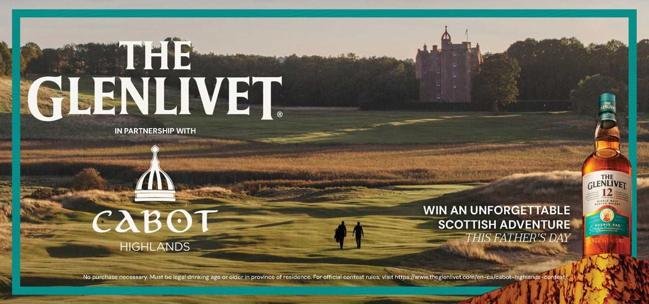 The Glenlivet and Cabot Highlands are partnering up to make this one Father’s Day he’ll never forget