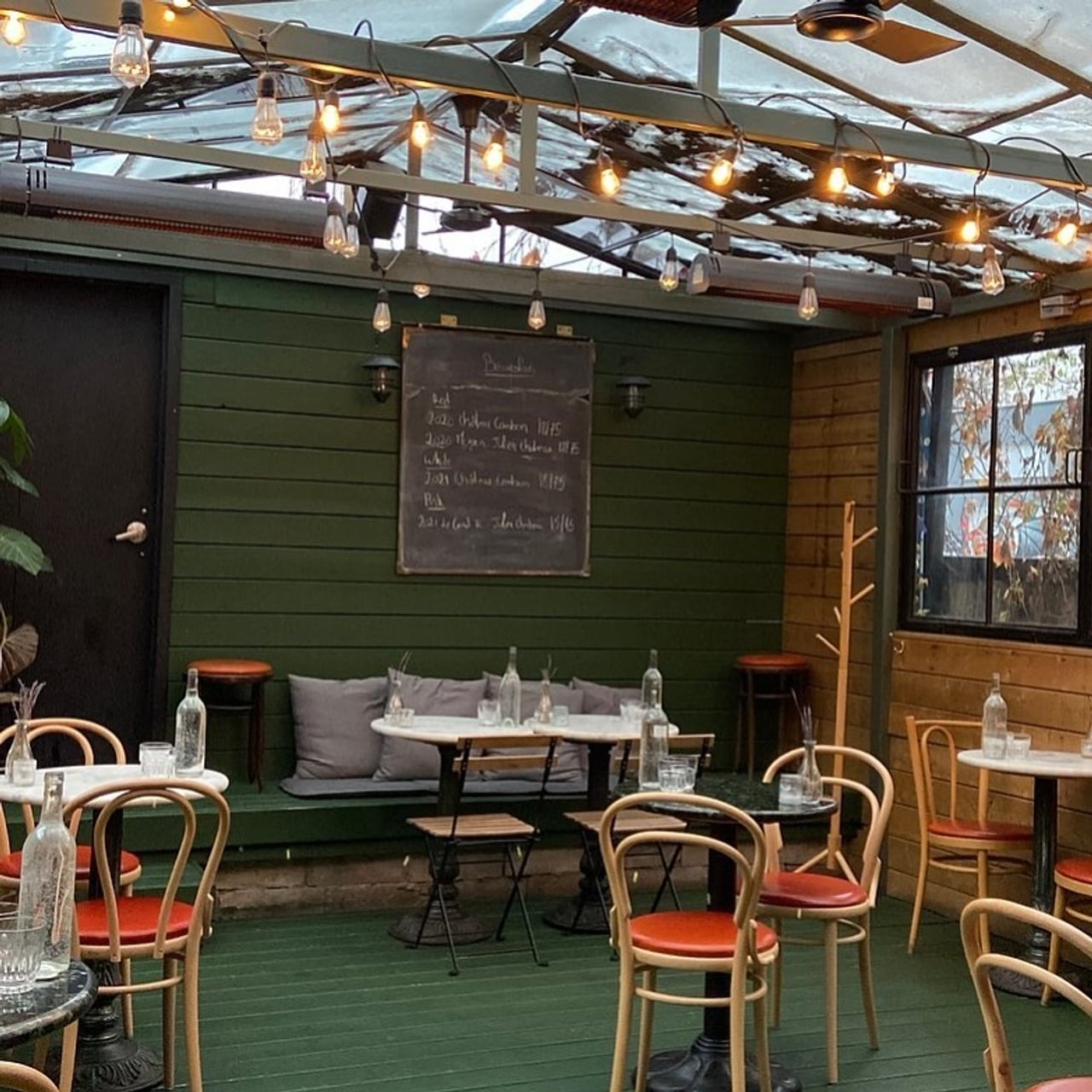 The patio at Bar Piquette