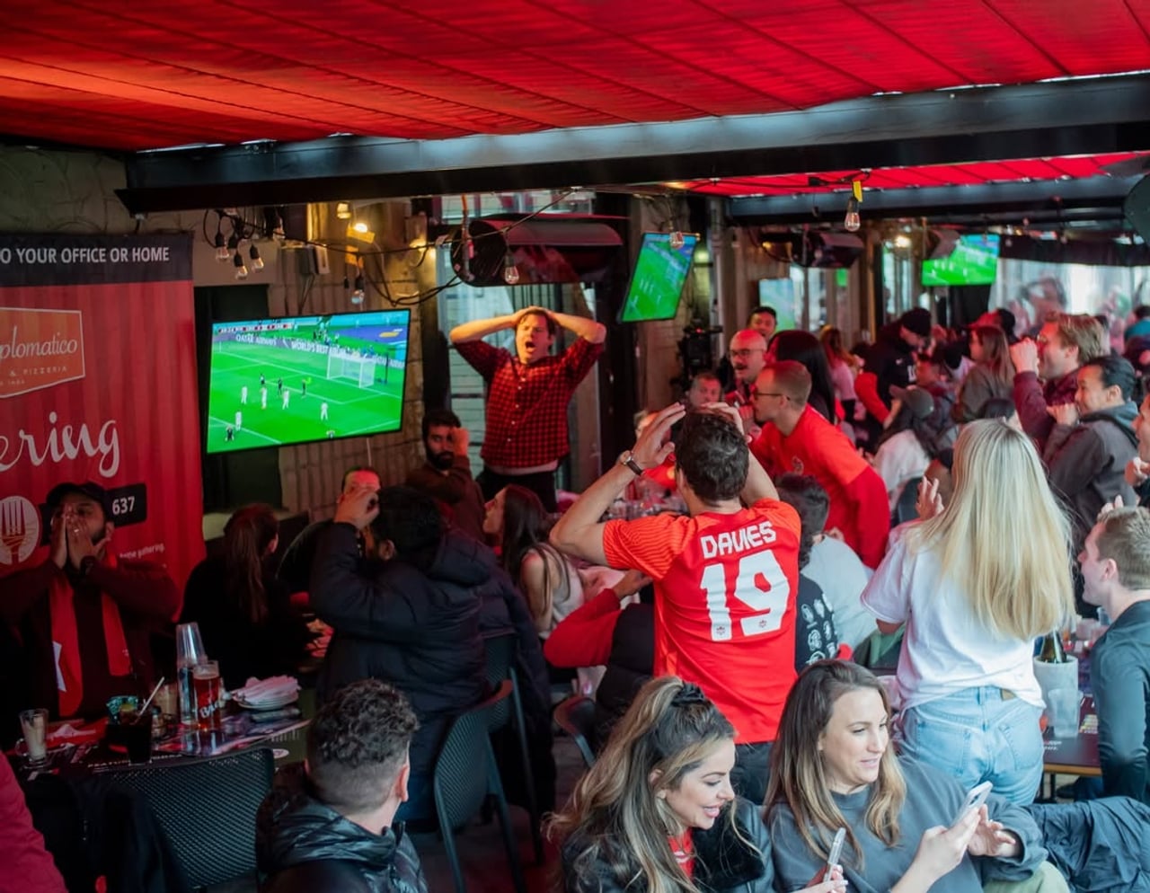 Cafe Diplomatic during the World Cup
