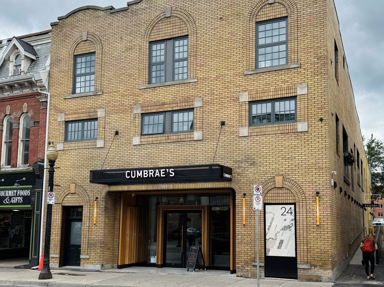 The exterior of Cumbrae's butcher shop in Dundas, Ontario