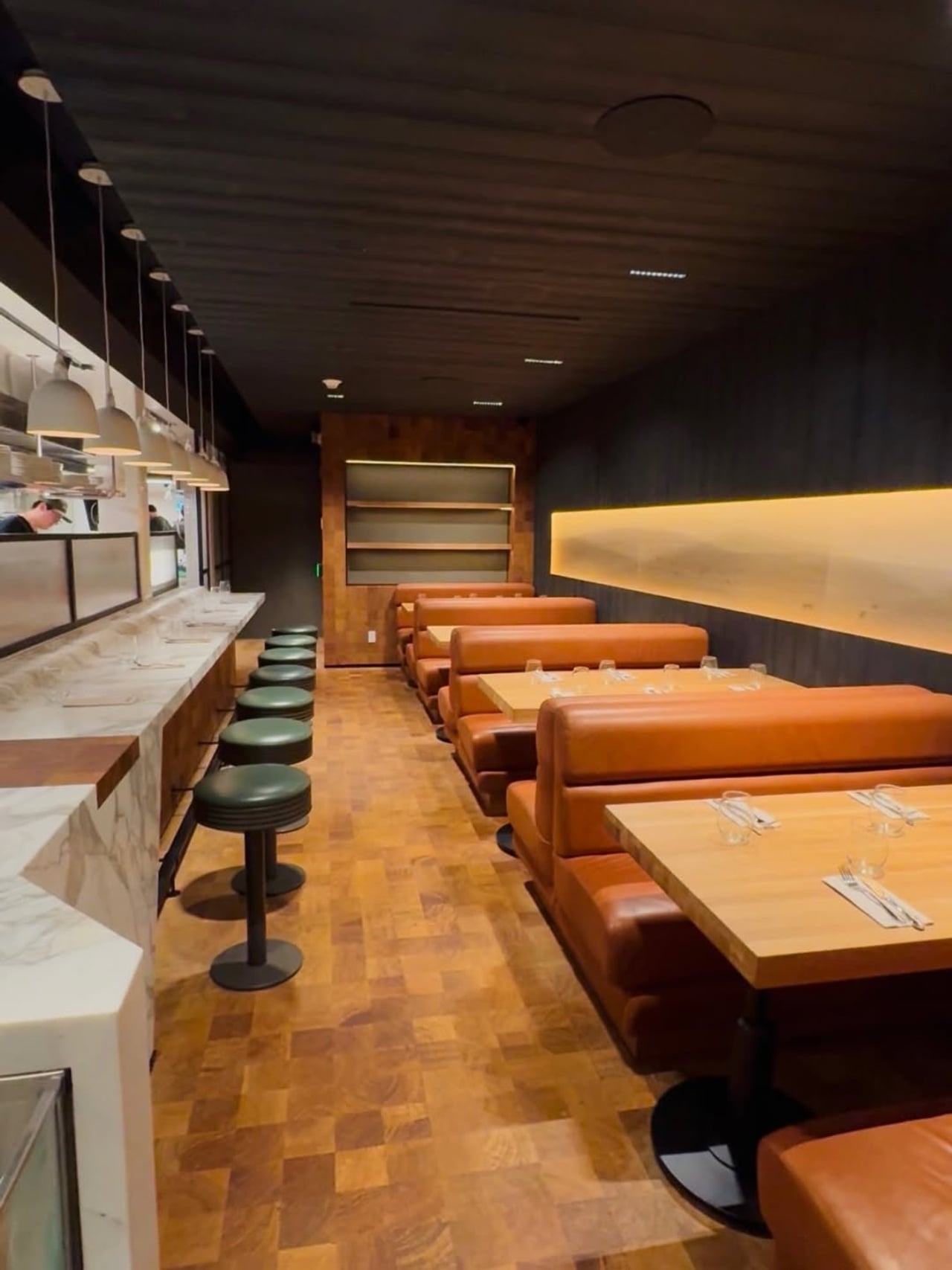 The restaurant inside Cumbrae's new butcher shop in Dundas, Ontario