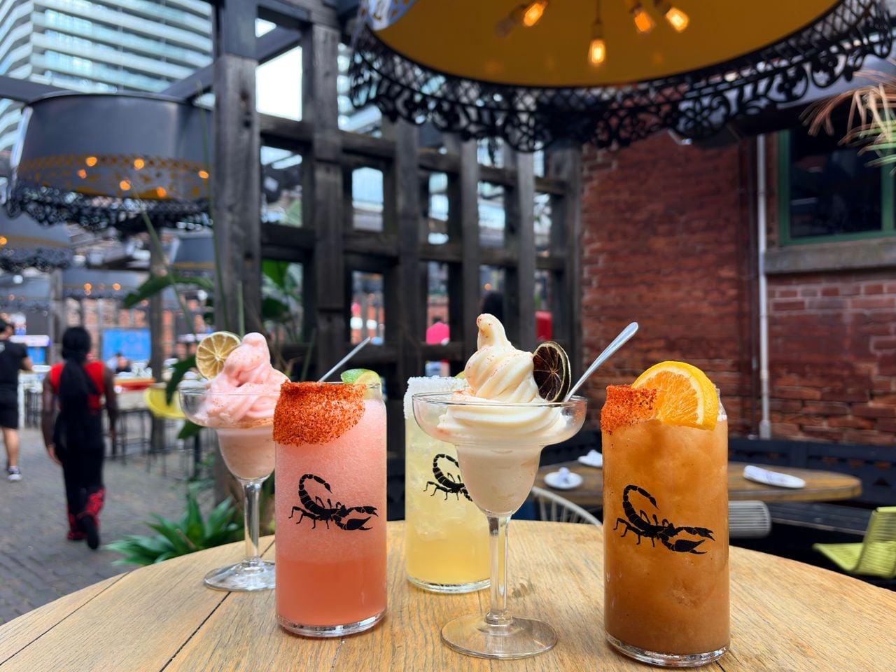 Soft serve margaritas at El Catrin