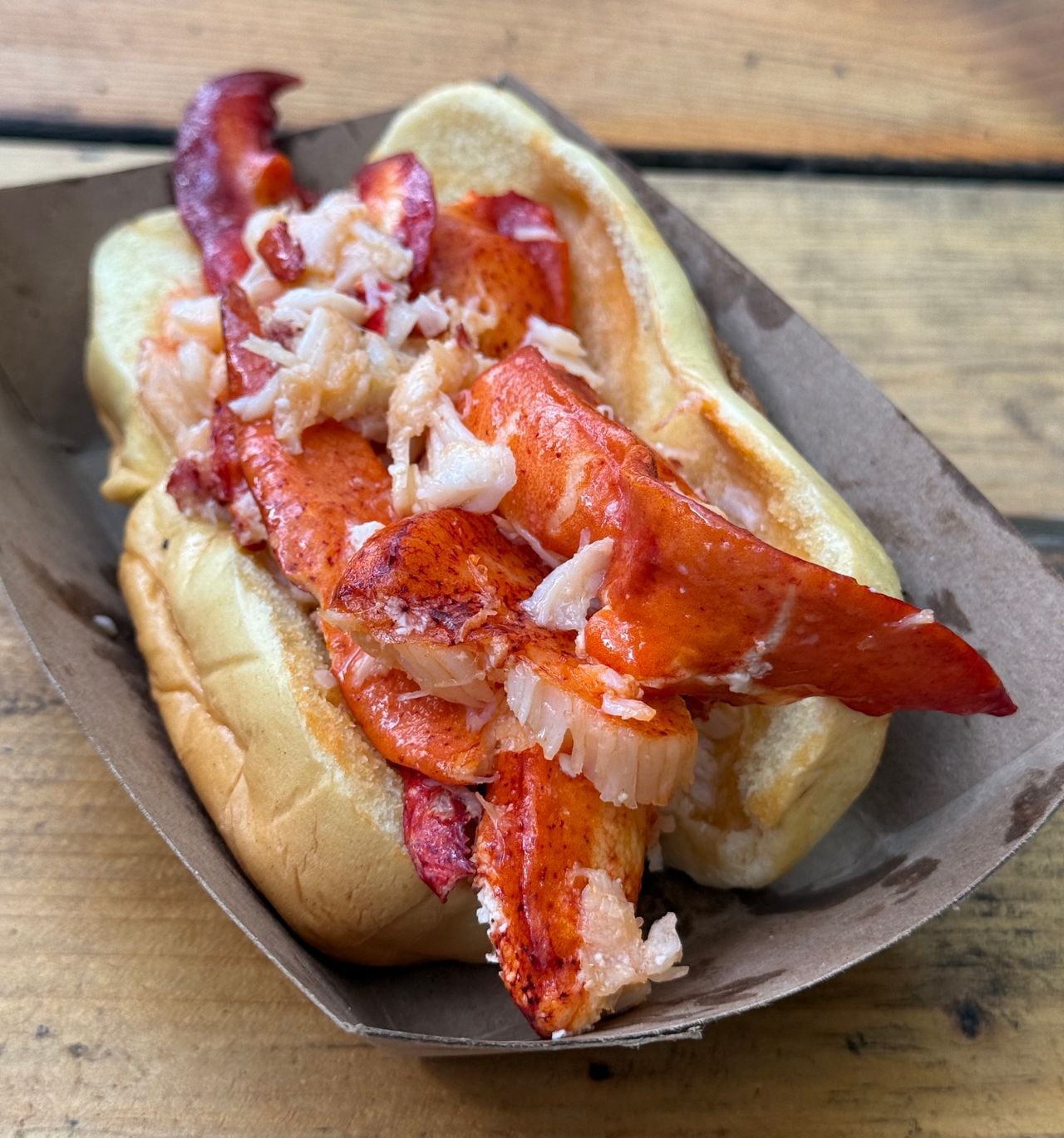 A lobster roll