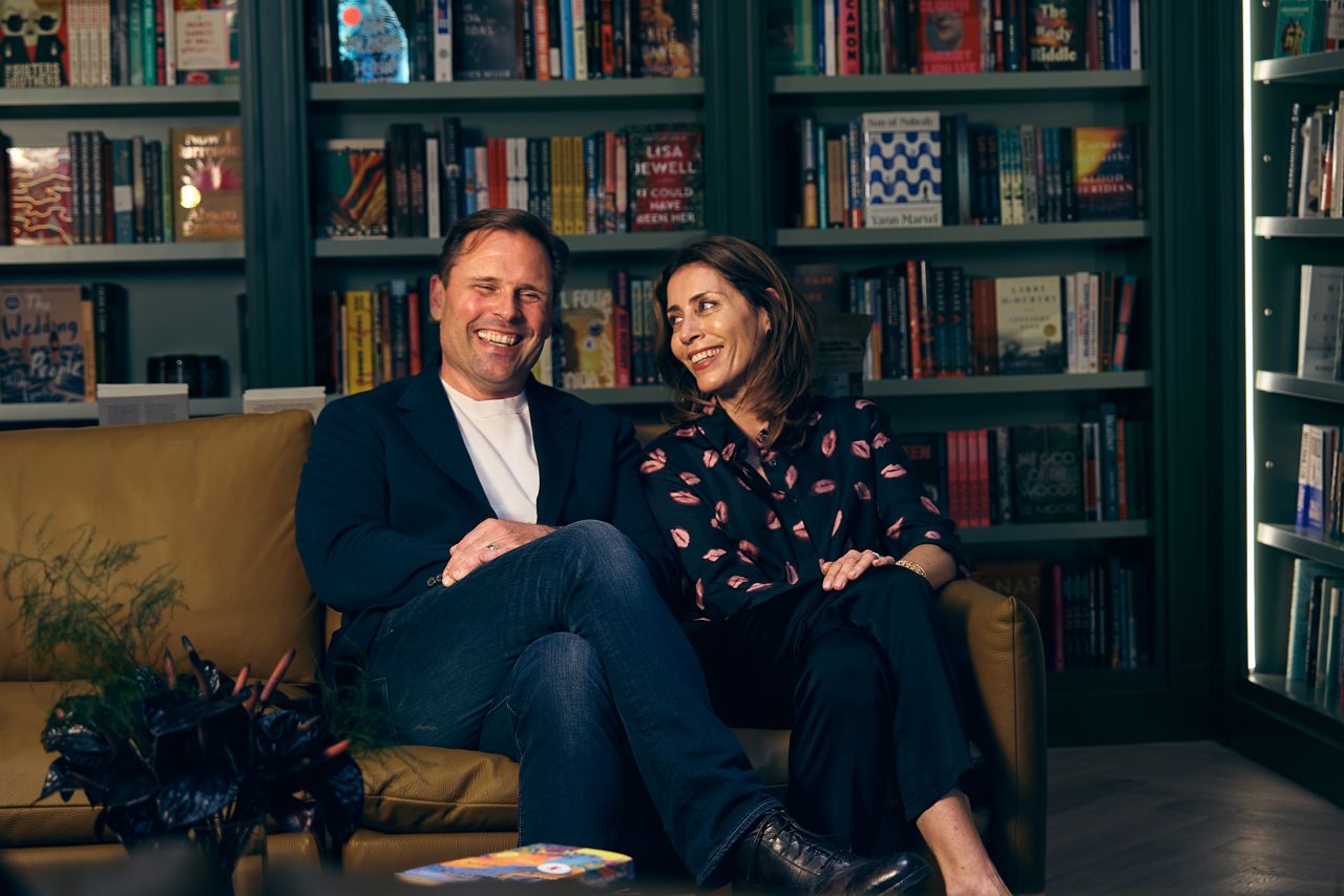 Tom Freeman and Robin Storfer, founders of Book Bar