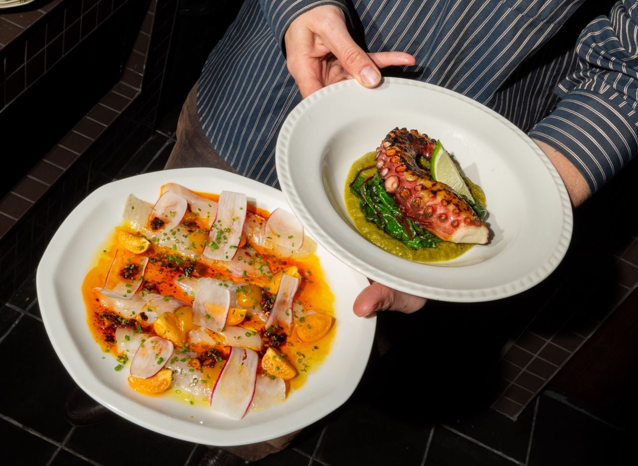 This new sort-of-secret seafood spot is hiding above a west-end bakery