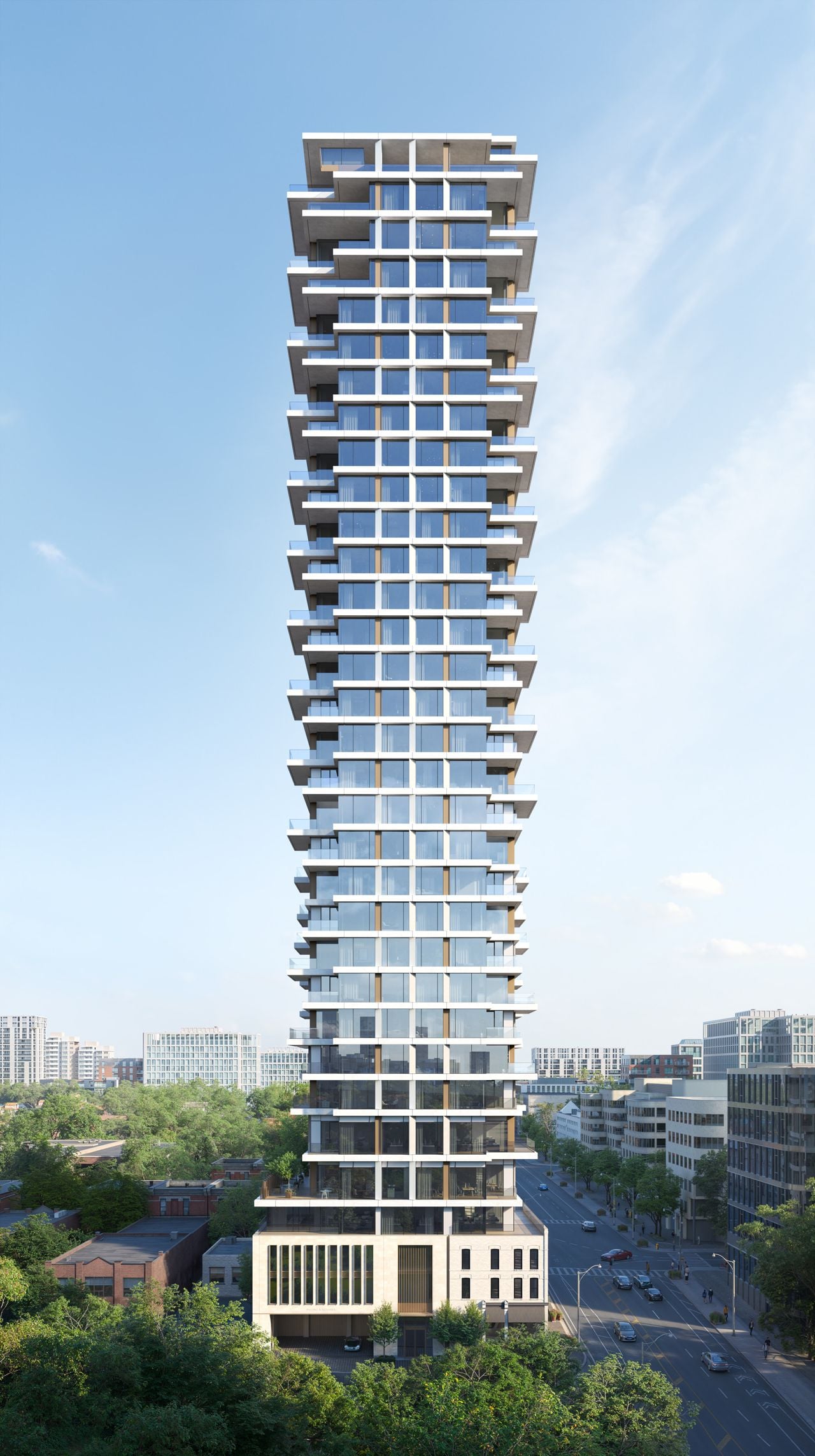 A 32-storey luxury tower may soon rise across from the Summerhill LCBO