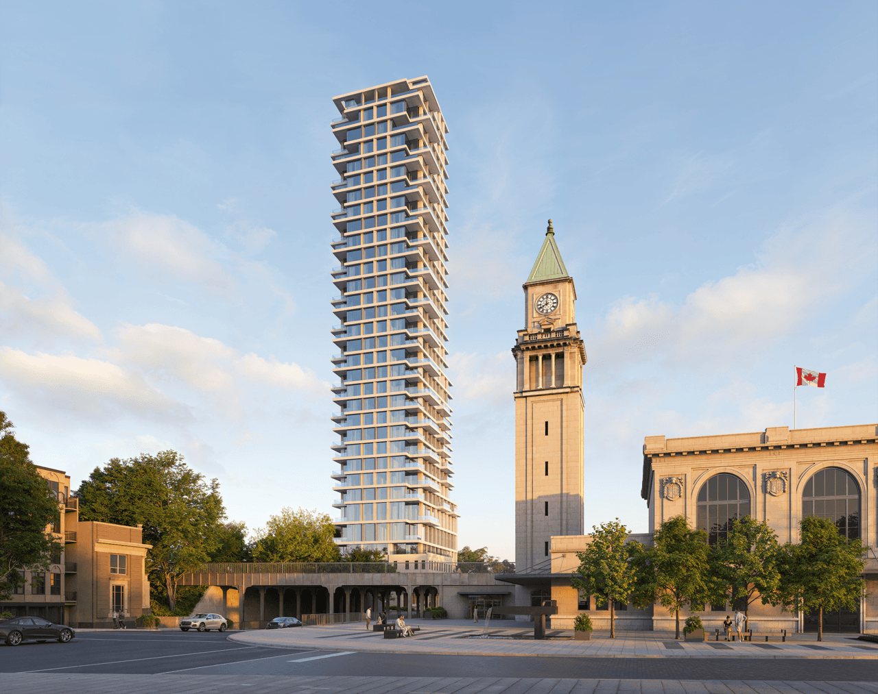 A 32-storey luxury tower may soon rise across from the Summerhill LCBO
