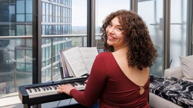 This singer, actor and teacher earns $62,000 a year. How does she spend it?