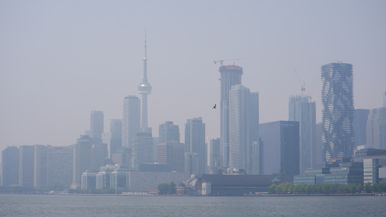 Toronto has the worst air quality in the world right now