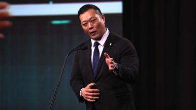 Stan Cho has resigned over spending $16,000 on hotels 20 minutes from his house