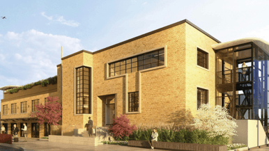 An abandoned building on the waterfront is reopening as an Irish cultural centre