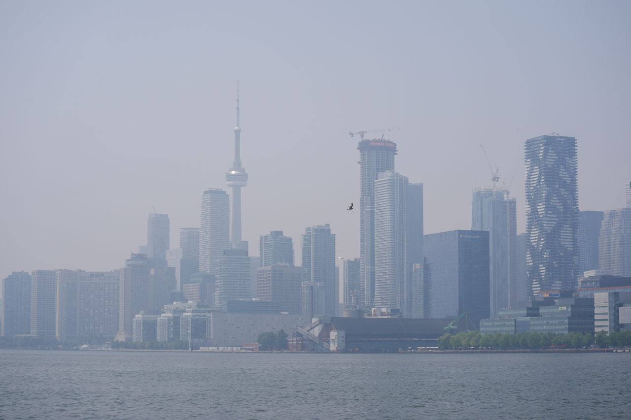 Toronto has the worst air quality in the world right now