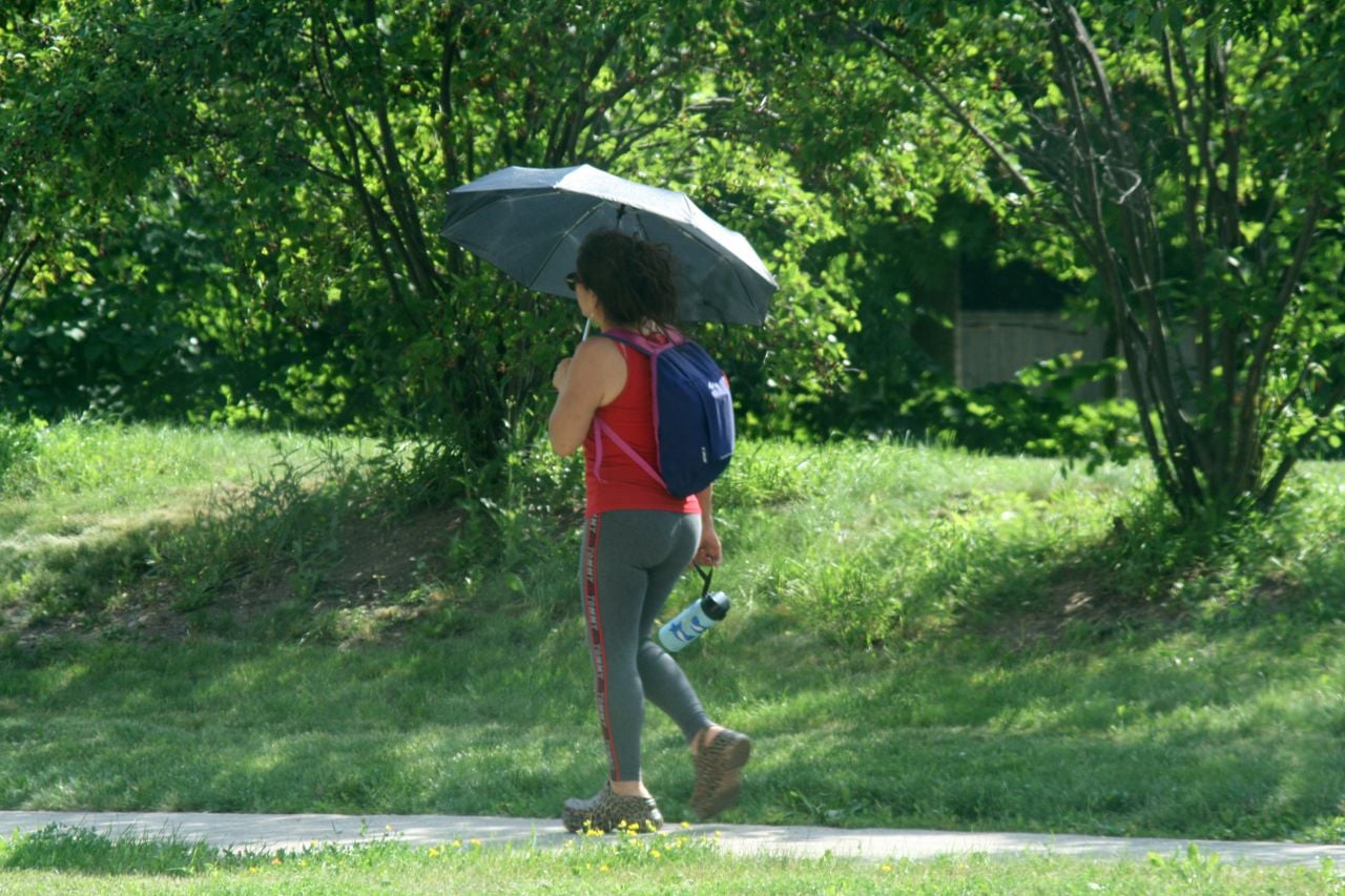 Last week's heat caused nearly 40 emergency room visits