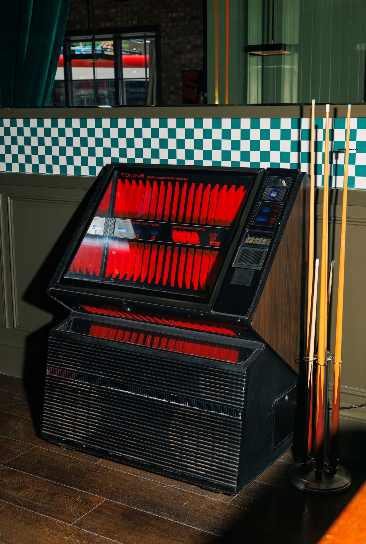 A jukebox