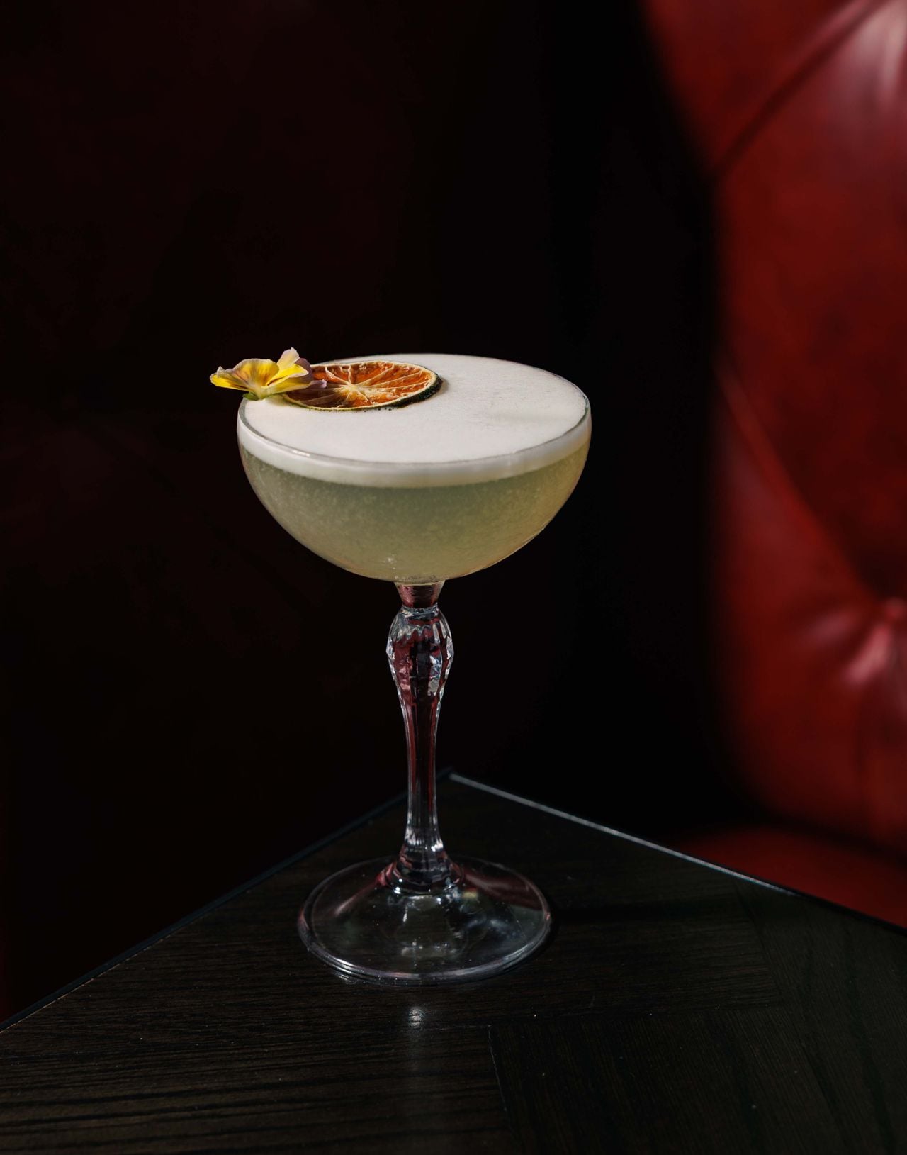 Botanist gin, Cointreau, lemon and house-made fig syrup come together for the White Tiger, a citrusy sour