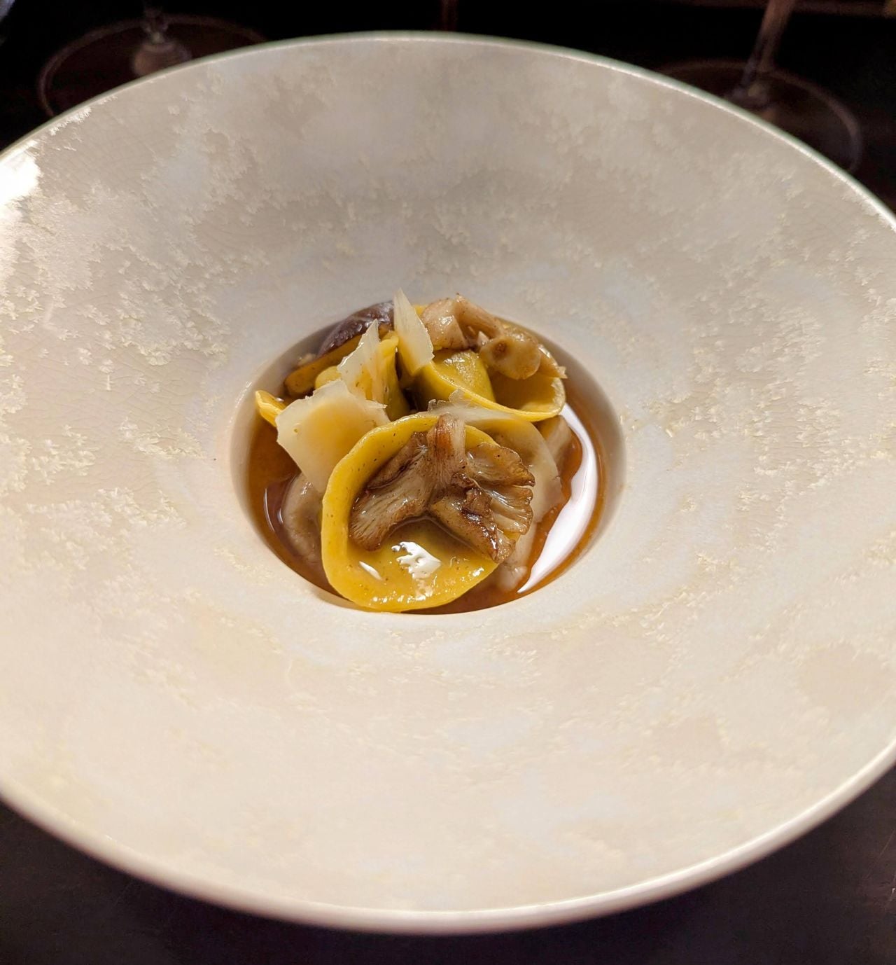 Pig's head tortellini