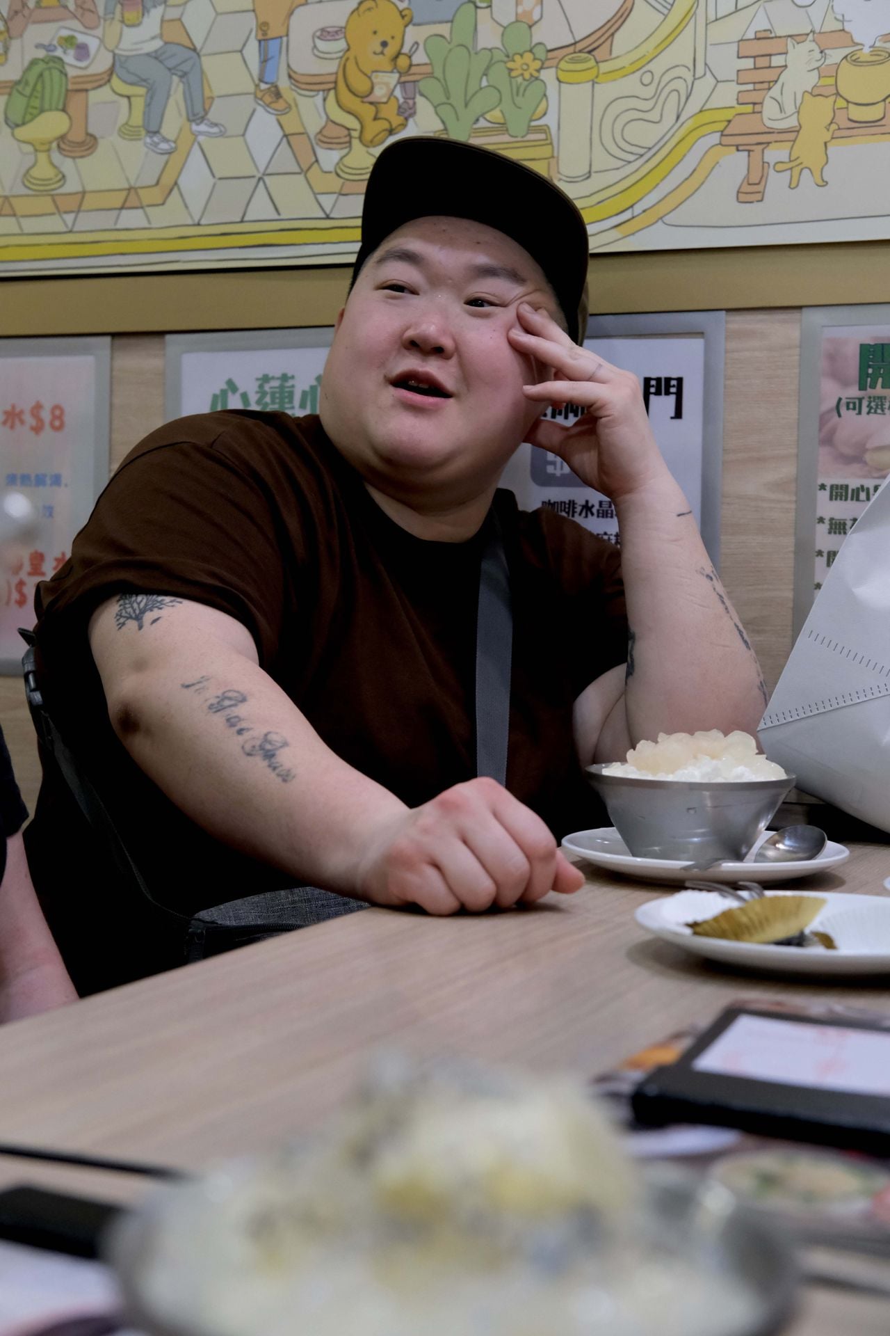 Chef Eva Chin inside Golden Hall Desserts in Hong Kong