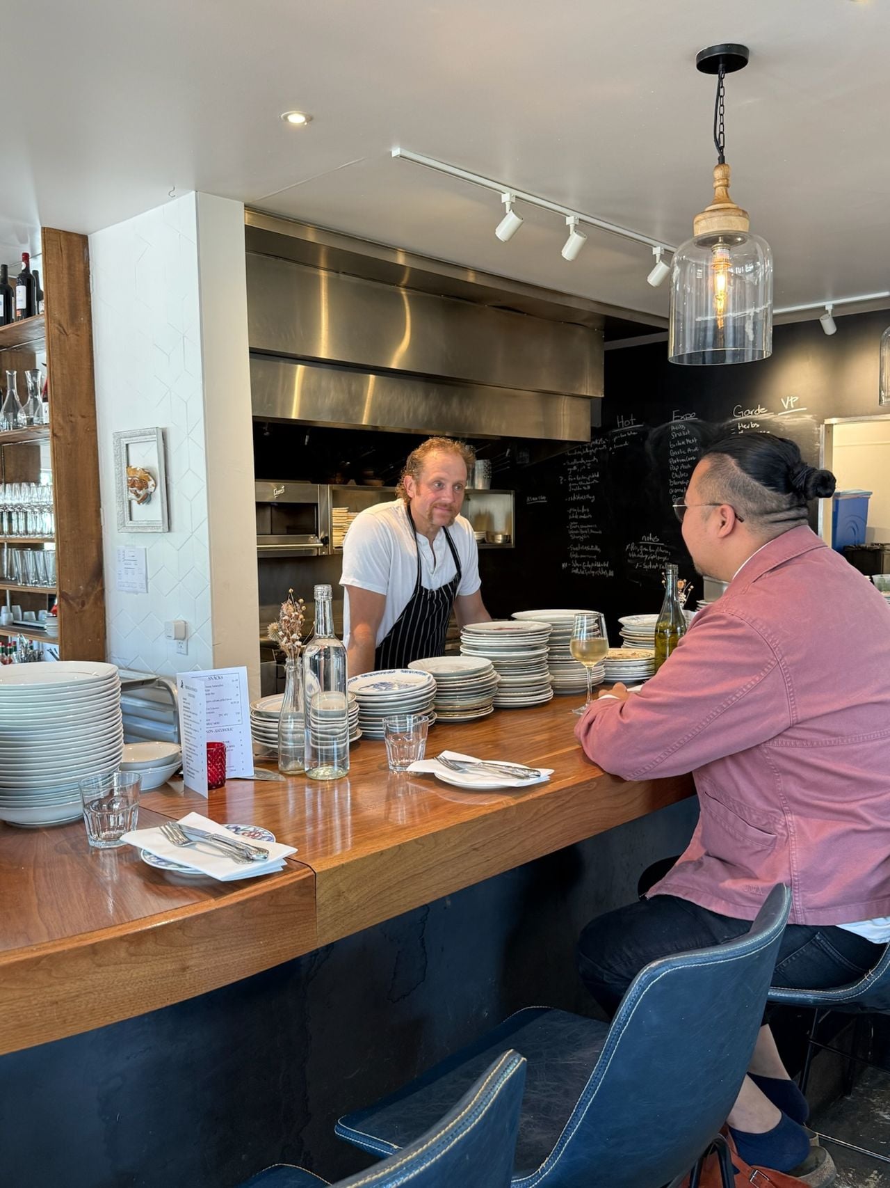 Justin Tse at Bloomfield Public House in Prince Edward County