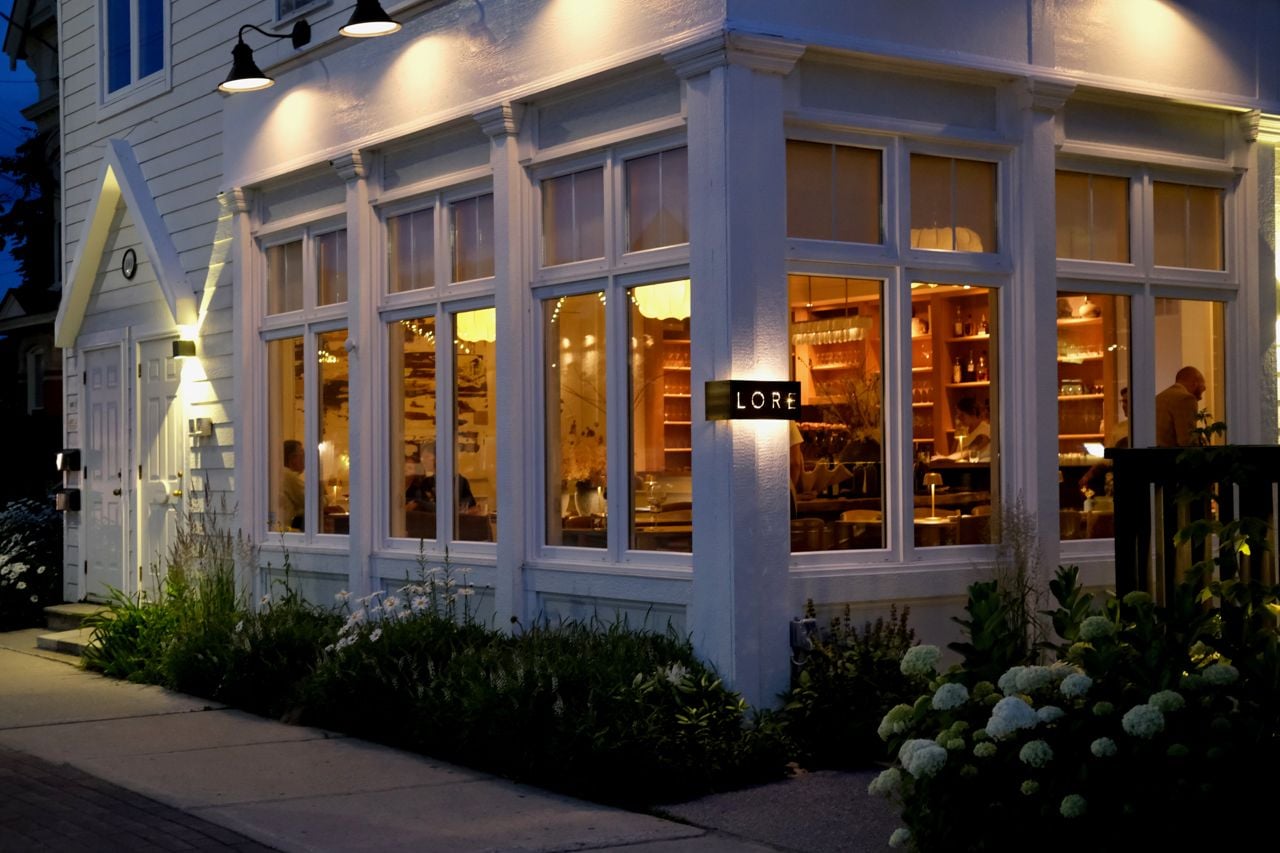 The exterior of Lore Restaurant in Collingwood