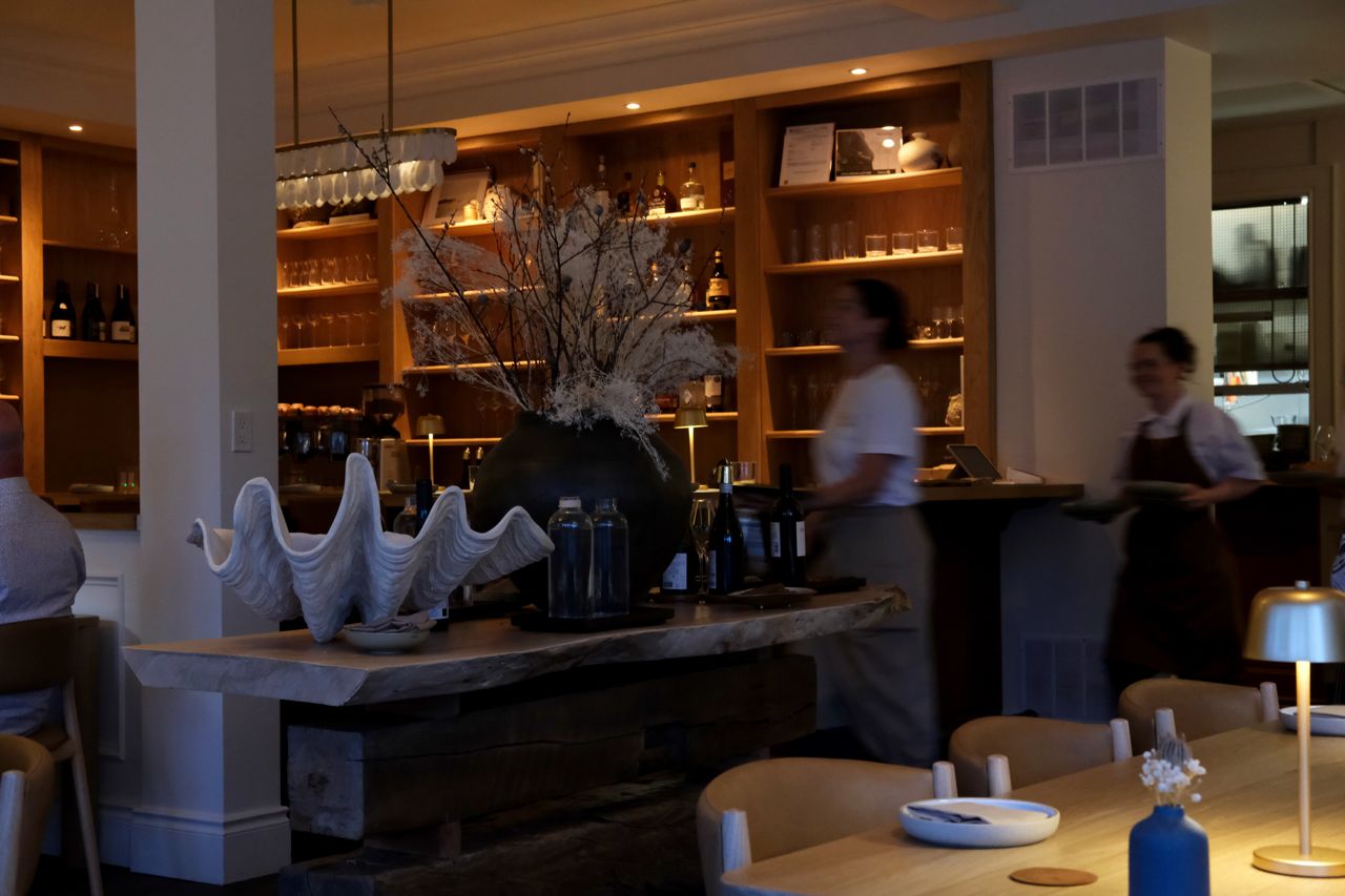 Inside Lore, a restaurant in Collingwood