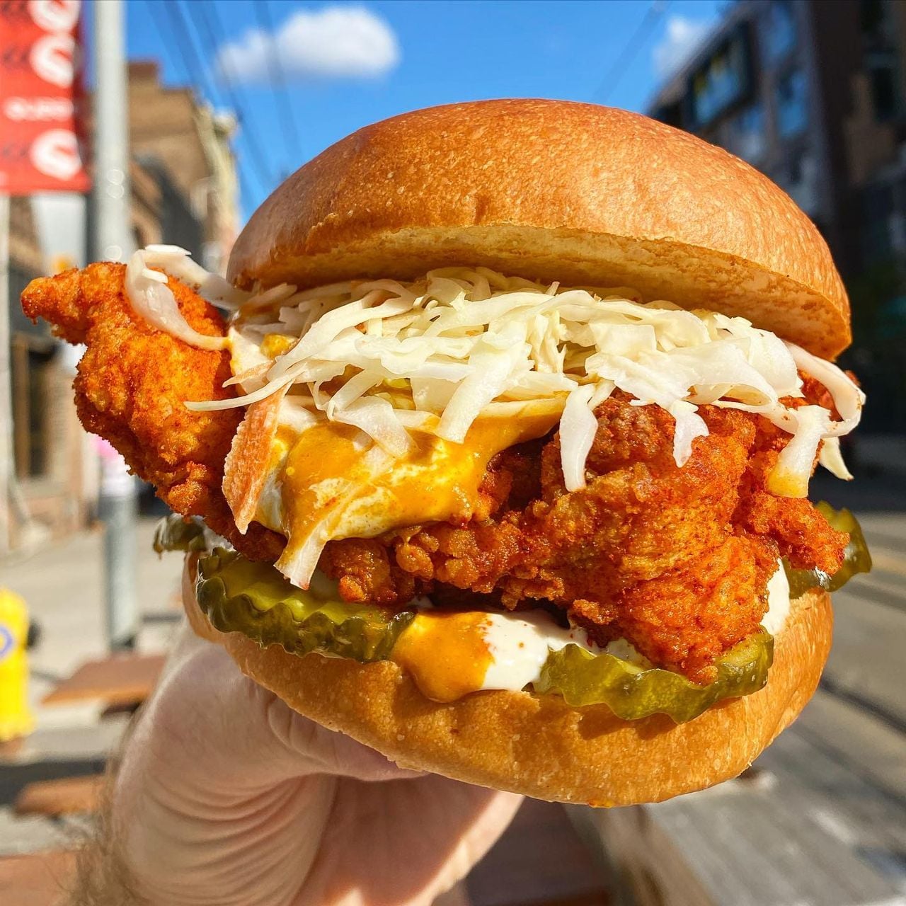 The classic sandwich from PG Clucks