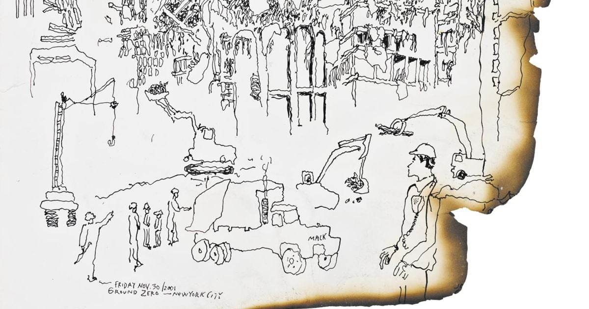 The Day the Whole World Became New Yorkers: In the days following 9/11, I travelled to New York to chronicle the aftermath in drawings - Toronto Life