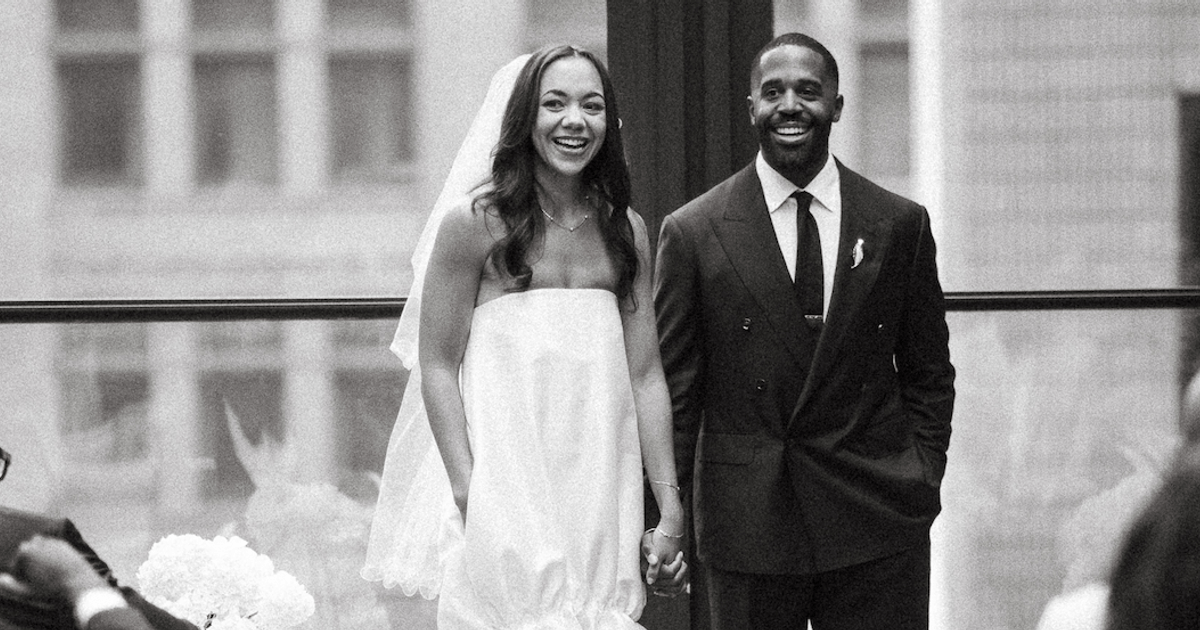 Inside the impossibly chic rooftop wedding of two fashion lovers - Toronto Life