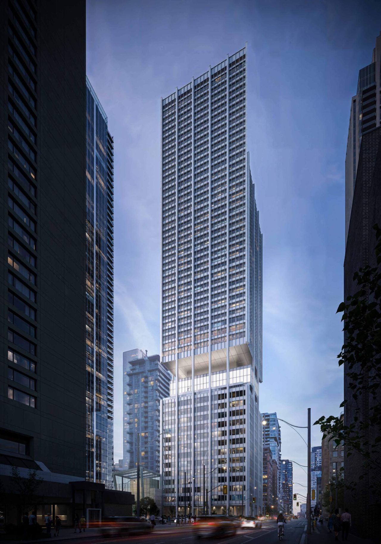 A 54-storey residential addition is coming to a 14-storey office tower ...