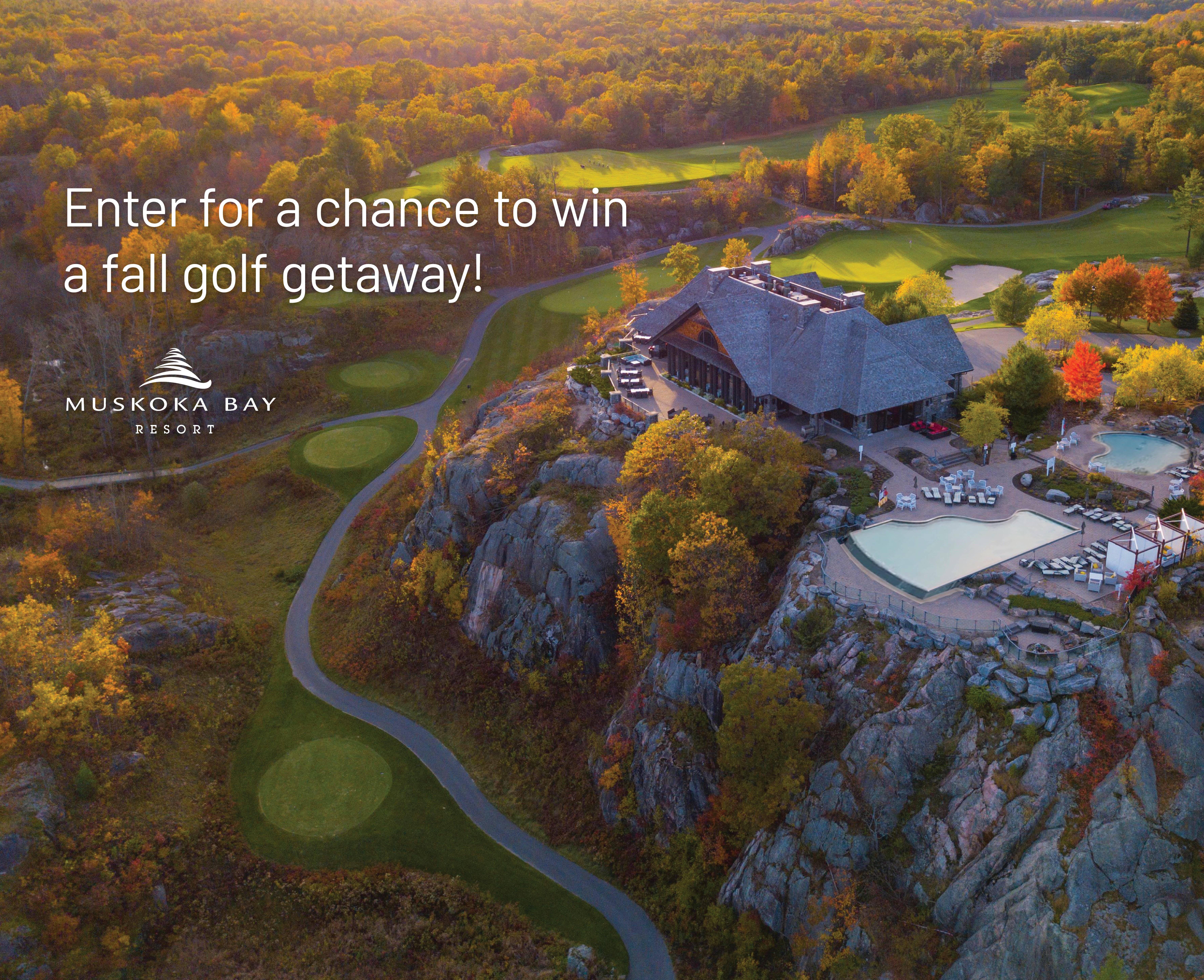Enter for a chance to win an unforgettable fall golf getaway for two!