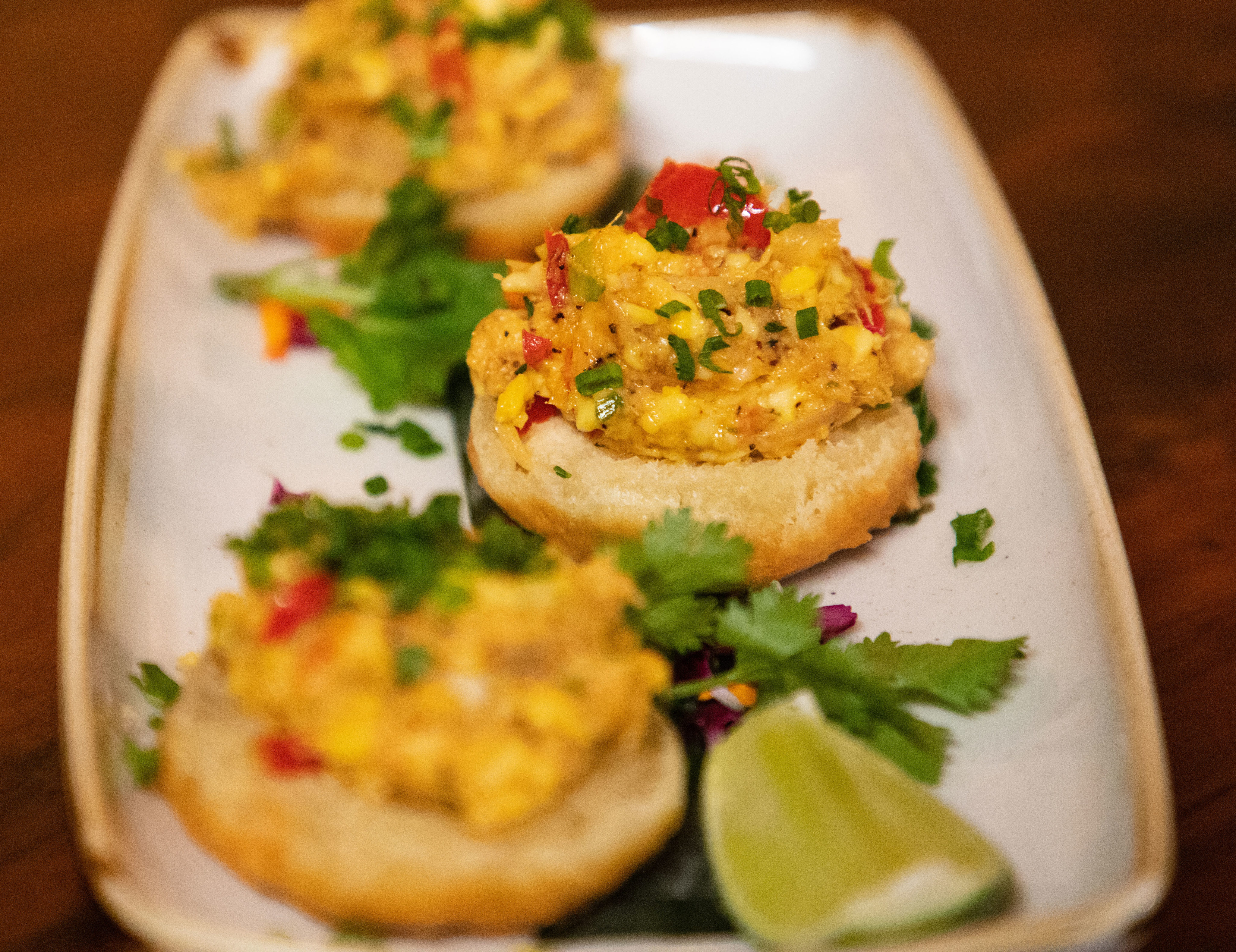 How to make Chubby's Jamaican Kitchen's saltfish and ackee bites