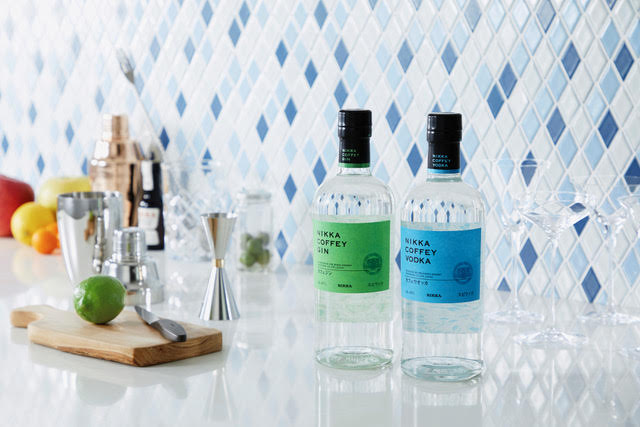 ohoro & NIKKA COFFEY GIN セット Attention NIKKA fans: the company's new Coffey Vodka and Gin are