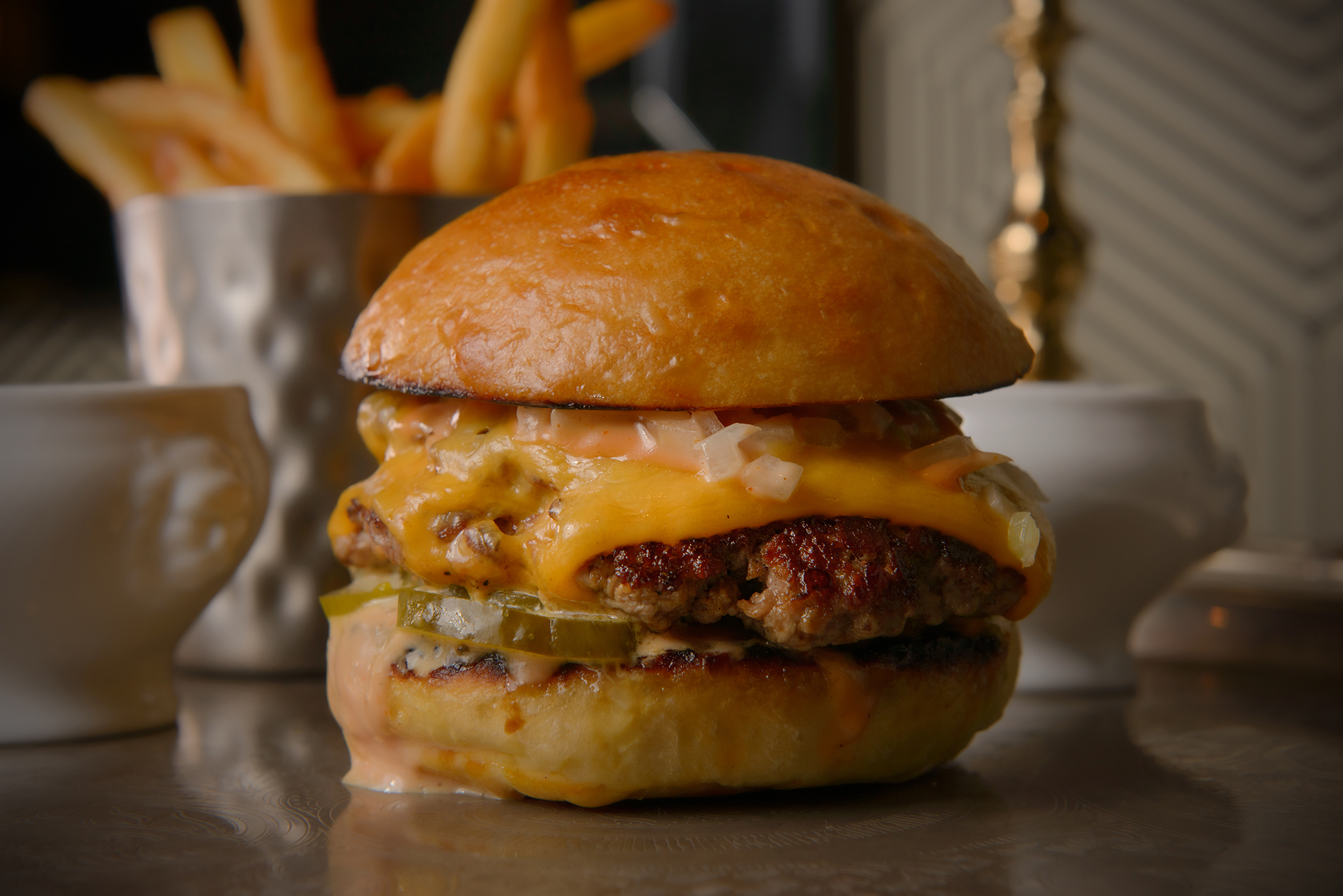 What's on the menu at Victory Burger, chef Victor Barry's new
