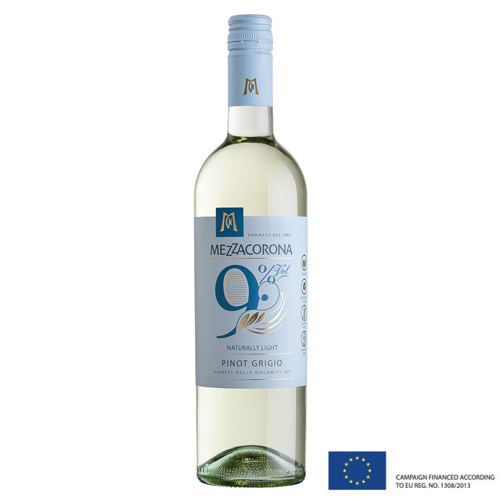 Mezzacorona Naturally Light Pinot Grigio