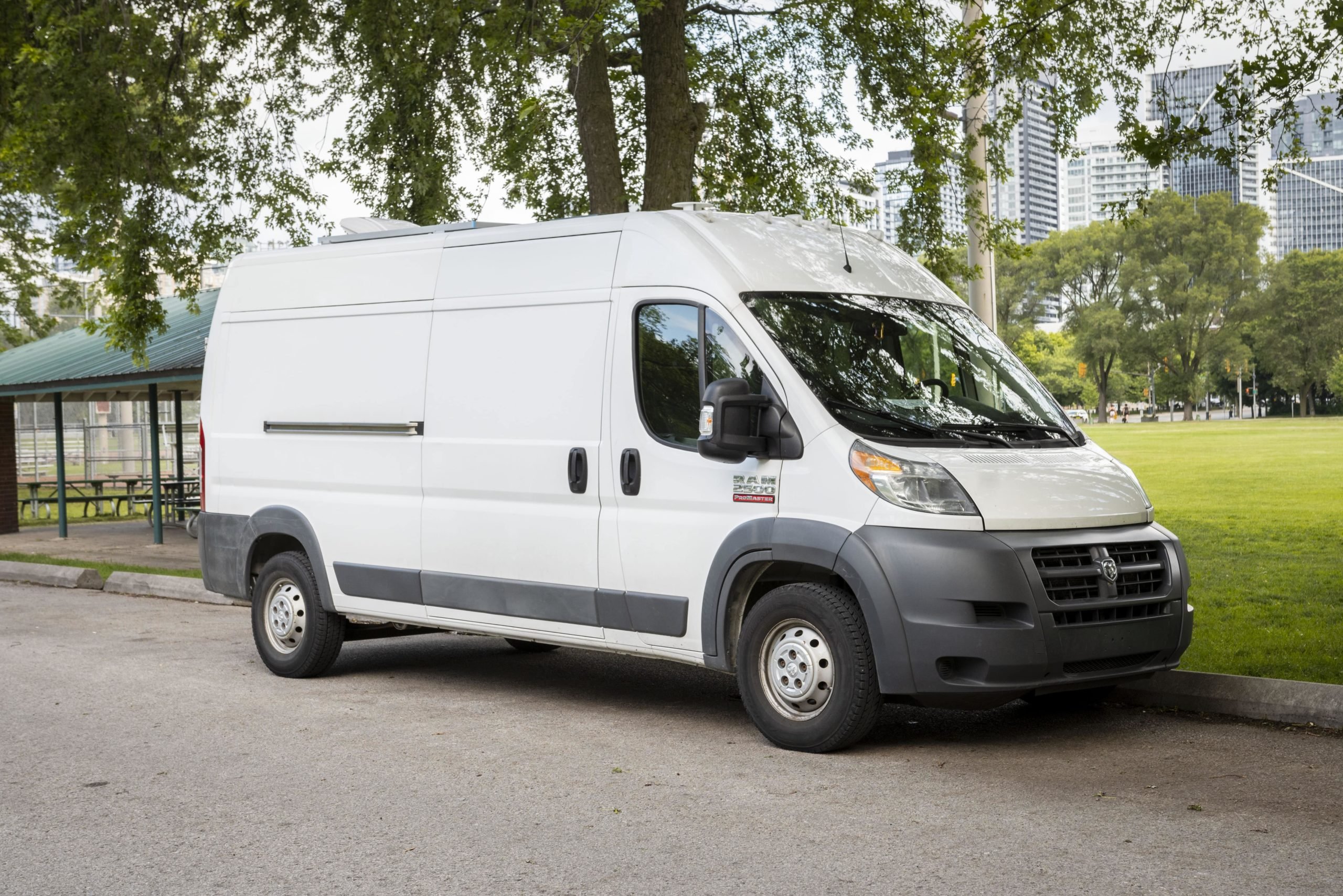 I live in my van, rent-free, in downtown Toronto. Here's how I