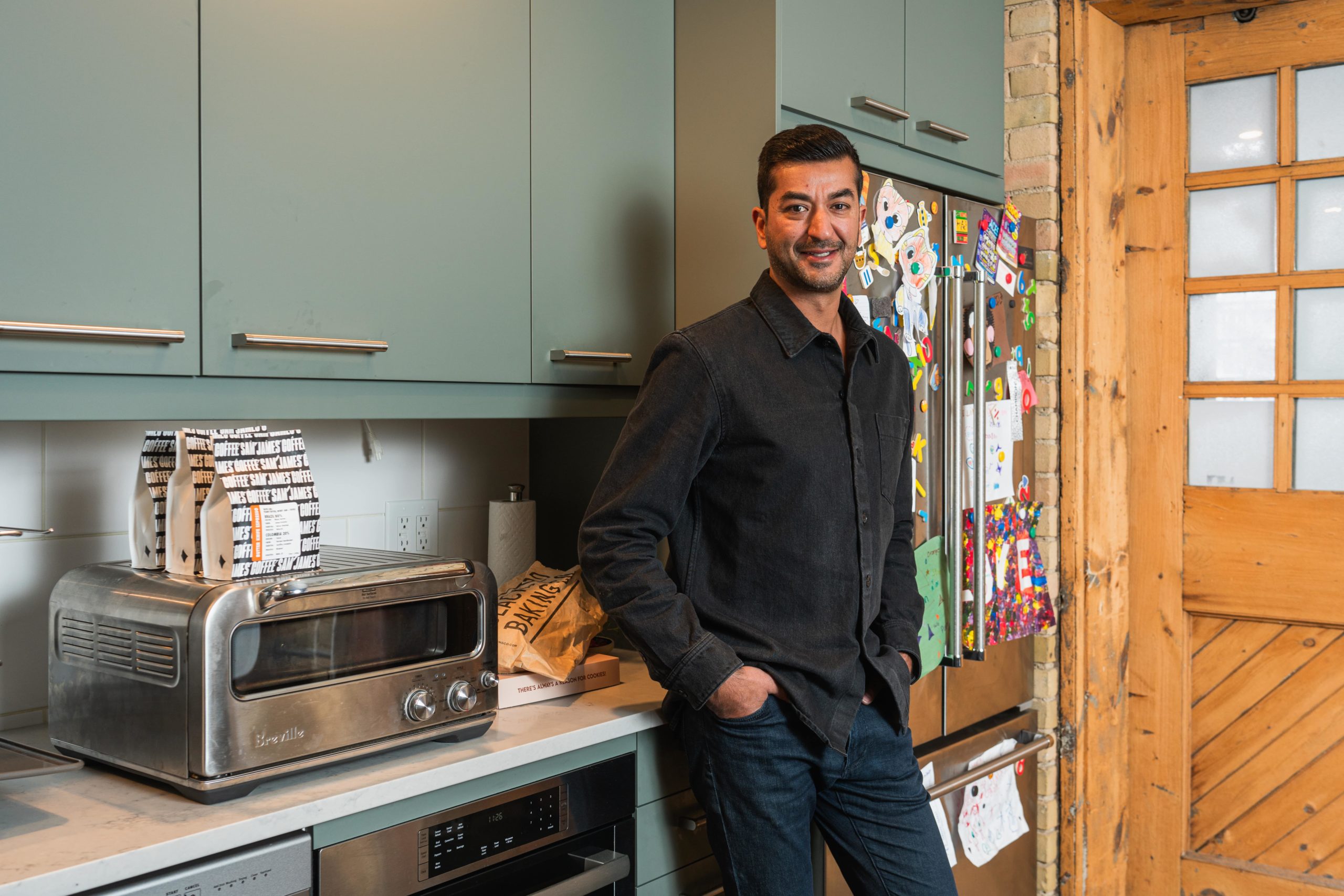 Inside the kitchen of Ali Khan Lalani, the owner of General