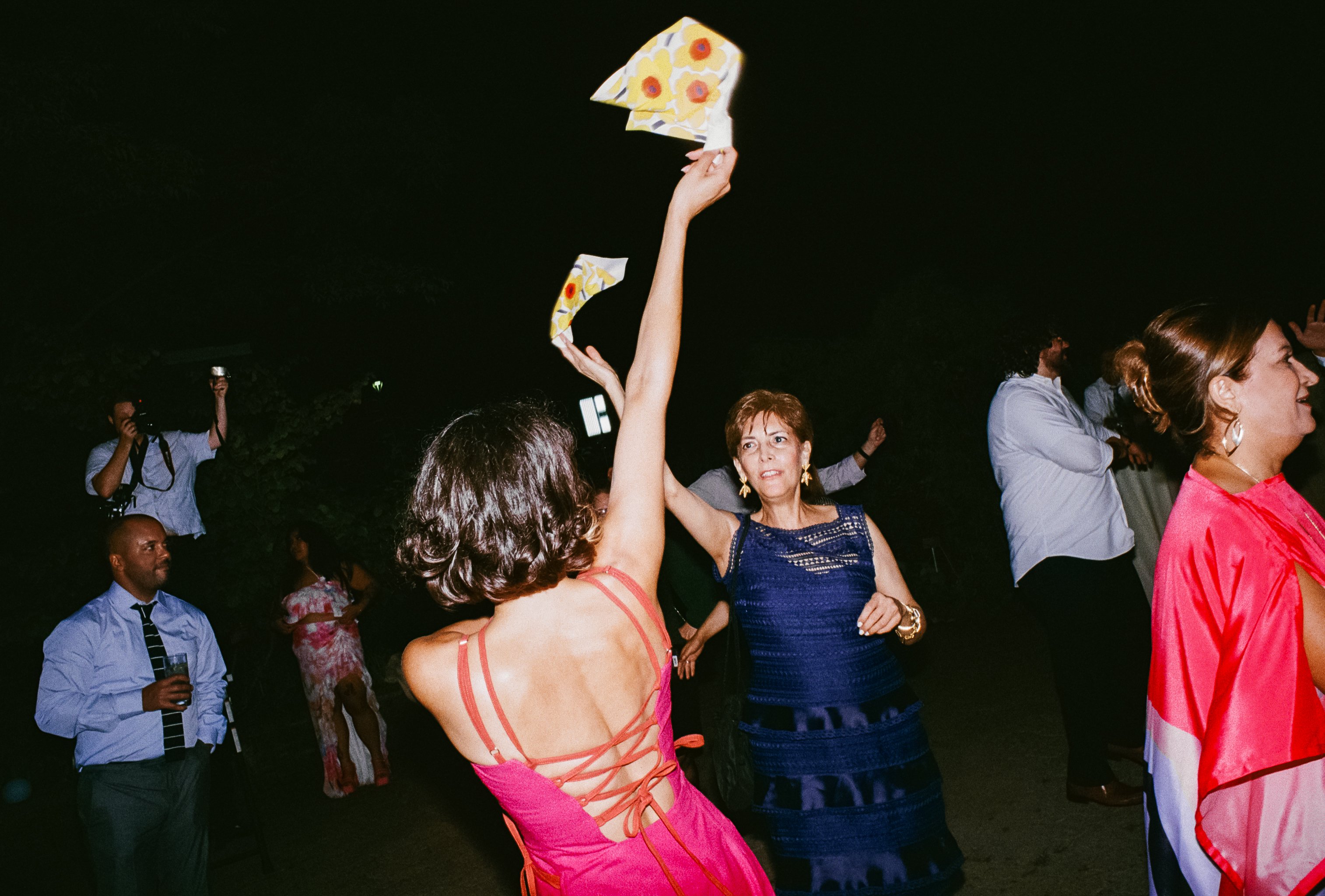 Melina dancing at her wedding to Zach