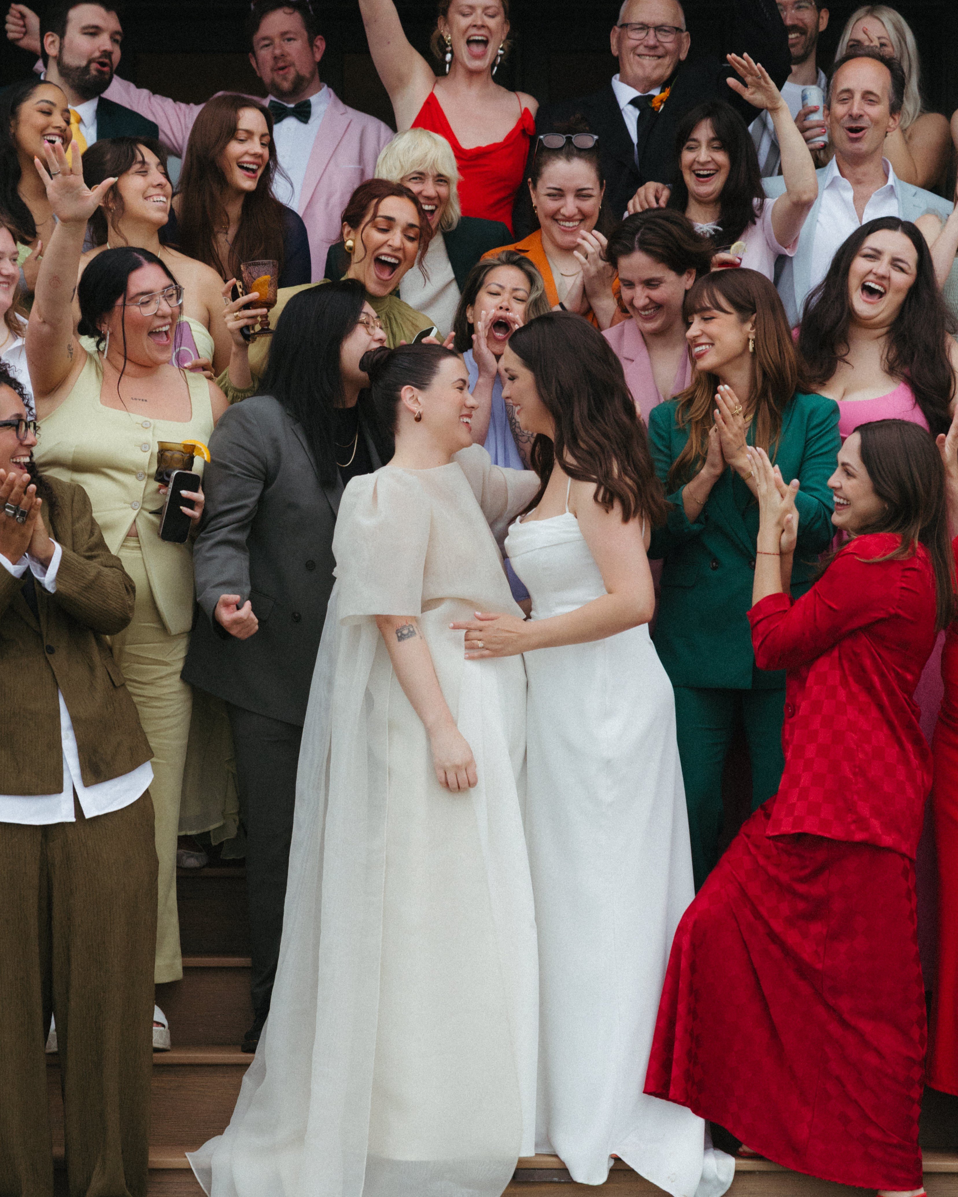 Real Weddings: Inside a Virgin Radio host's joyful ceremony with chosen  family - Toronto Life