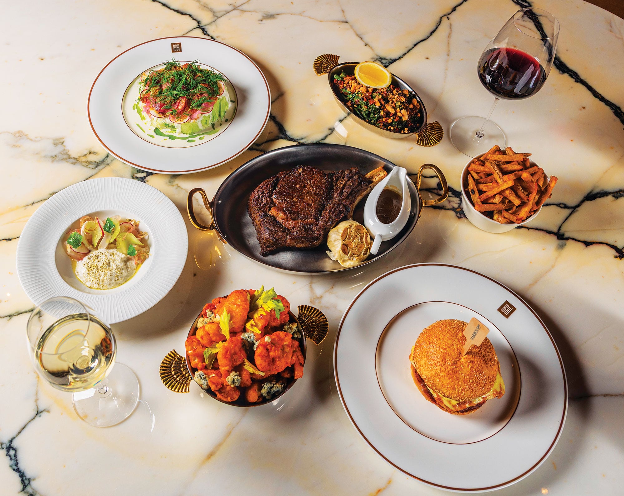 Dishes at Harbour 60