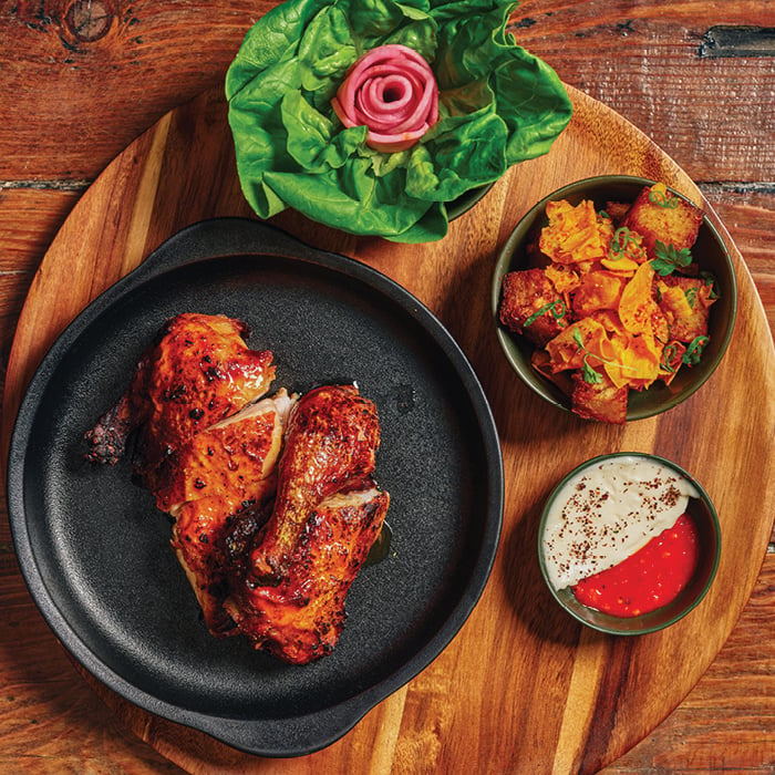 81. Arbequina’s Arabic chicken two ways
