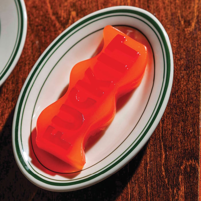 266. Belle Isle’s Harvey Wallbanger Jell-O shot