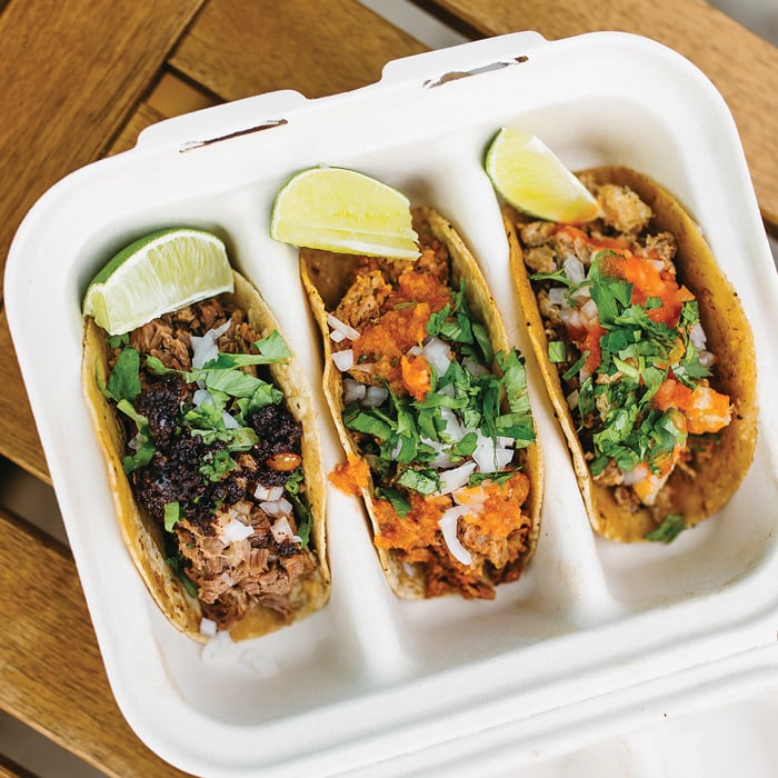301. Tacos al pastor from Holi Taco