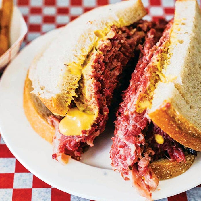 321. Smoked meat sandwich at SumiLicious