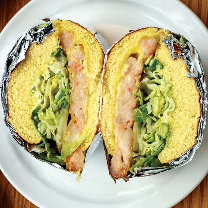 329. Shrimp sando from Oji Seichi