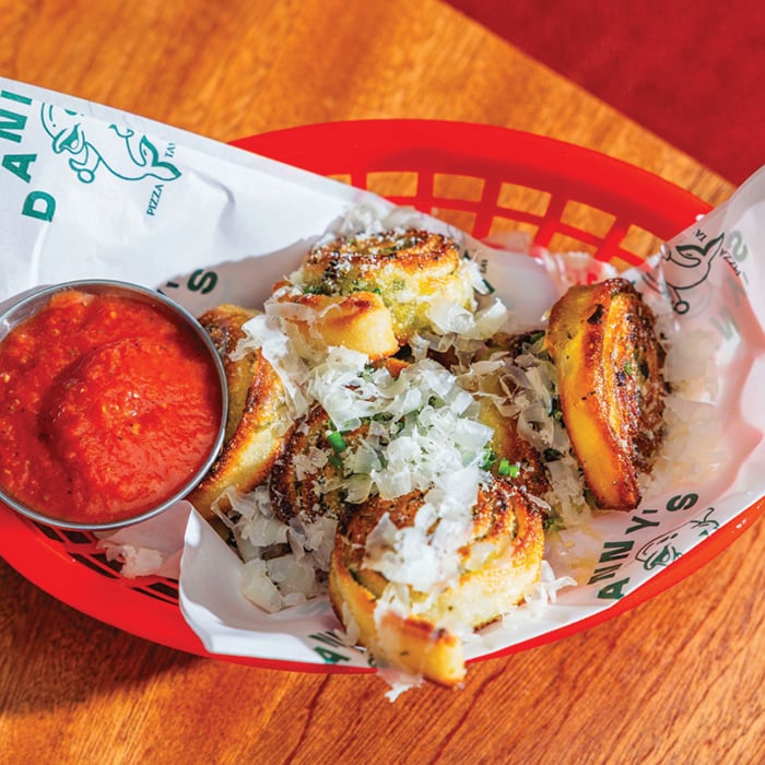 45. Garlic knots from Danny’s Next Door